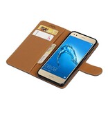 Huawei P9 Lite mini Portemonnee hoesje wallet case Zwart
