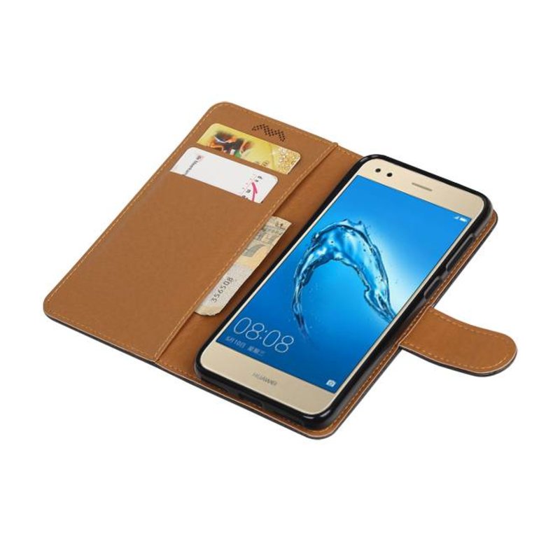 Huawei P9 Lite Mini Wallet Case Wallet Case Black
