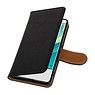 Washed Leather Bookstyle Case for Sony Xperia XA Black