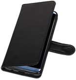 Galaxy S9 Wallet tilfælde booktype Sort tegnebog sag