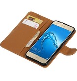 Huawei P9 Lite mini Wallet case wallet case Brown
