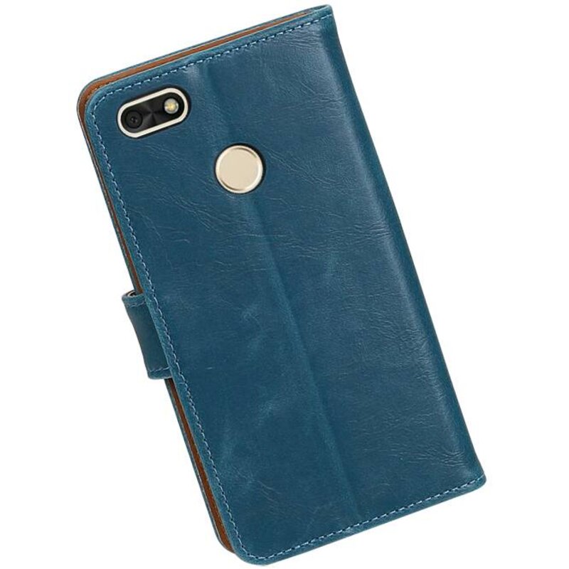 Huawei P9 Lite Mini Wallet tilfælde tegnebog sag d.blauw
