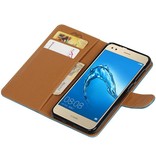 Huawei P9 Lite Mini Etui portefeuille Etui portefeuille d.blauw