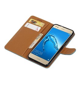 Huawei P9 Lite Mini Etui portefeuille Etui portefeuille d.blauw