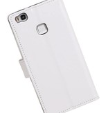 Huawei P9 Lite Mini Wallet Case Wallet Case blanc