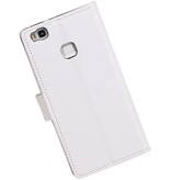 Huawei P9 Lite Mini Portafoglio Caso Caso Bianco