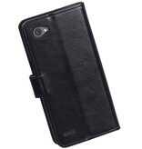 LG Q8 Wallet Fall Booktype Black wallet Fall