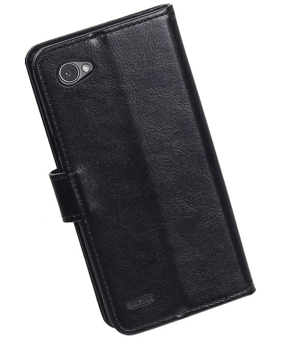 LG Q8 Wallet case booktype wallet case Black