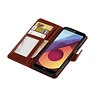 LG Q8 Wallet case booktype wallet case Brown