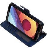 LG Q8 Wallet case booktype wallet case Dark Blue