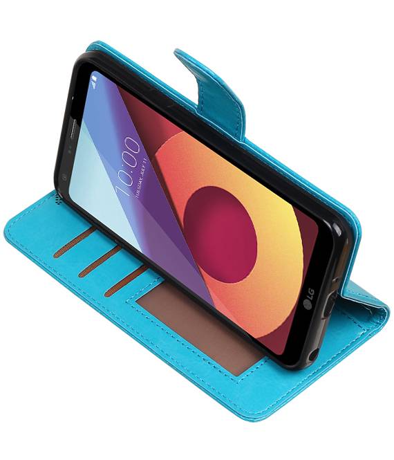 LG Q8 Wallet case booktype wallet case Turquoise