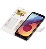 LG Q8 Wallet case booktype wallet case White