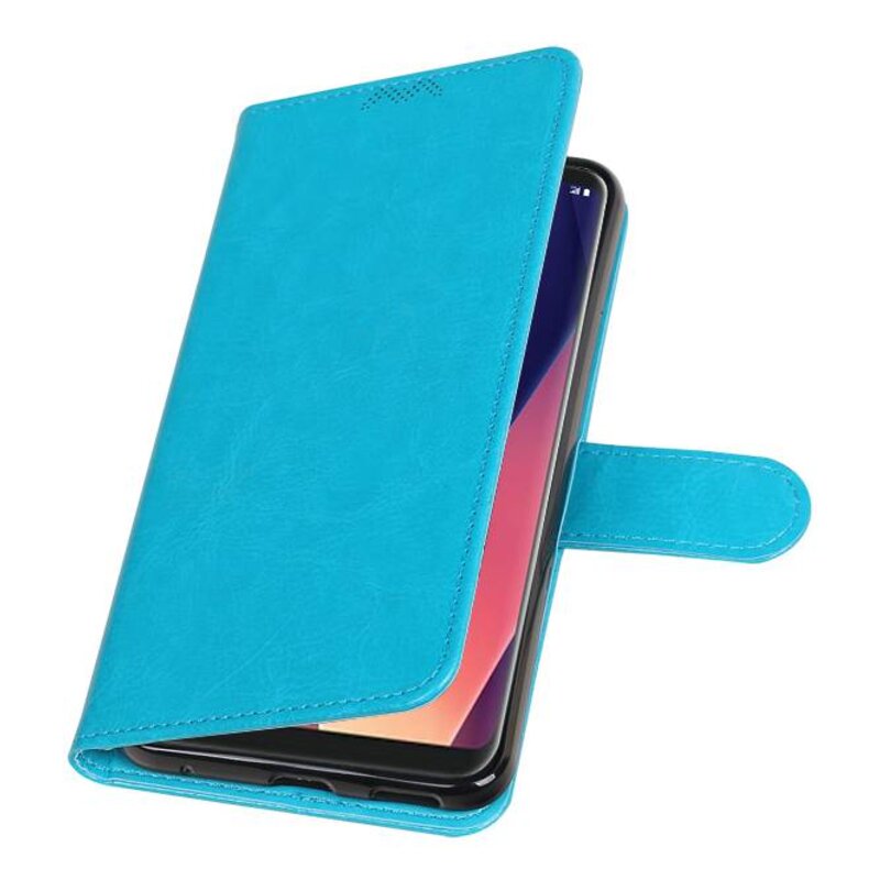 LG V30 Wallet case booktype wallet case Turquoise