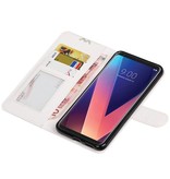 LG V30 Wallet case booktype wallet case White