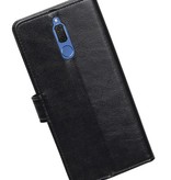 Huawei Mate 10 Lite Portemonnee hoesje booktype wallet Zwart