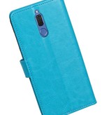 Huawei Mate 10 Lite Portafoglio caso booktype Turchese