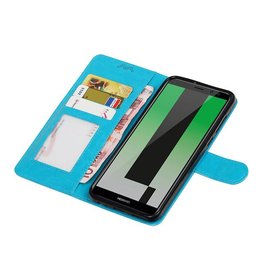 Huawei Maté 10 Lite Etui portefeuille booktype Turquoise