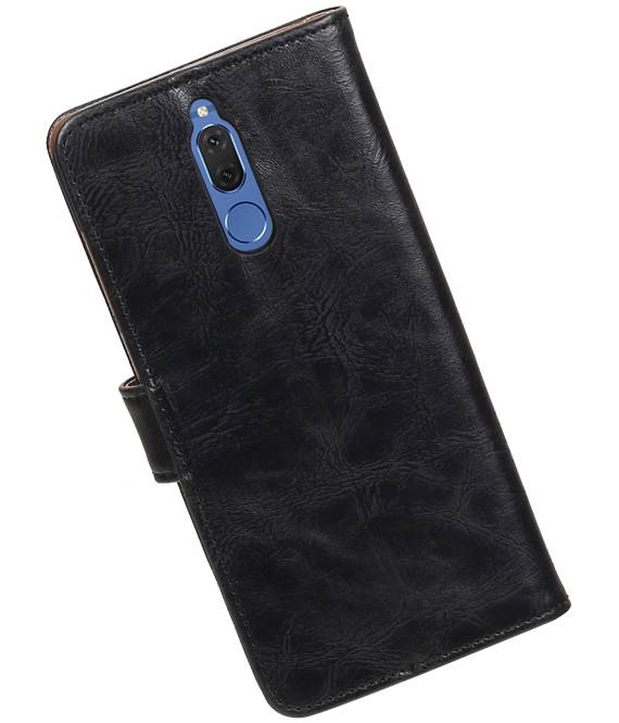 Huawei Maté 10 Wallet Pro cas Portefeuille booktype Noir
