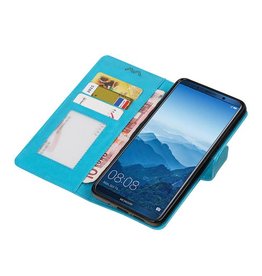 Huawei Mate 10 Pro Wallet tilfælde booktype Turquoise