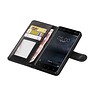 Nokia 5-Mappen-Kasten Booktype Black wallet Fall