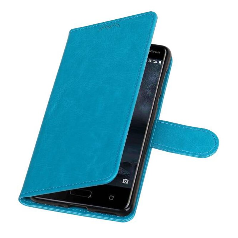 Nokia 5 Wallet case booktype wallet case Turquoise