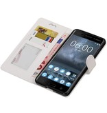 Nokia 6-Mappen-Kasten Booktype Mappenkasten Weiß