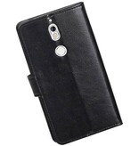 Nokia 7 Wallet Fall Booktype Black wallet Fall