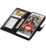 Nokia 7 Portemonnee hoesje booktype wallet case Zwart
