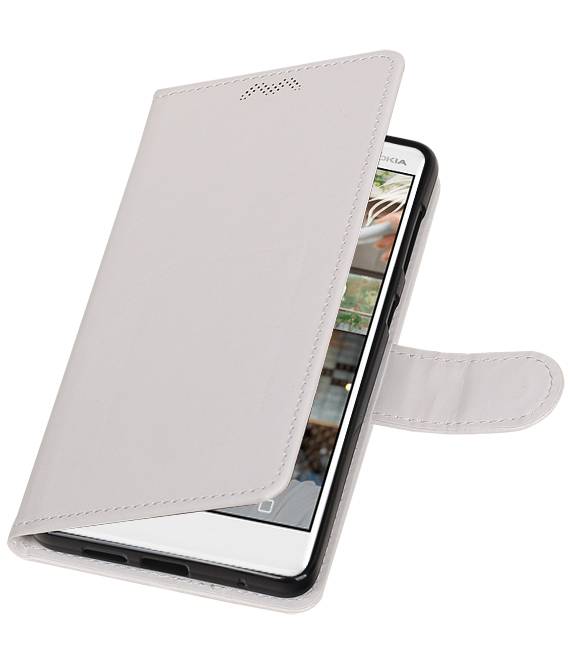 Nokia 7 Type de livre de cas wallet cas blanc