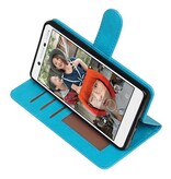 Nokia 7 Wallet Type de livre de cas portefeuille cas Turquoise