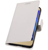 Huawei P8 Lite 2017 caja de la carpeta Booktype Blanca