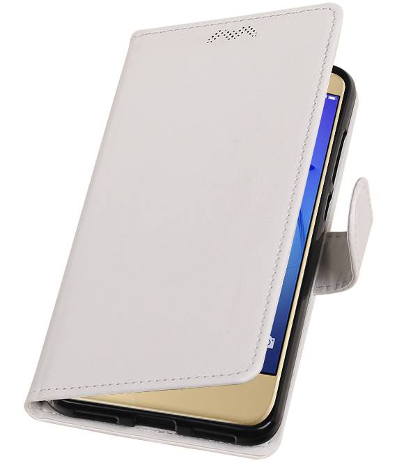 Huawei P8 Lite 2017 caja de la carpeta Booktype Blanca