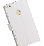 Huawei Lite 2017 P8 étui portefeuille booktype blanc