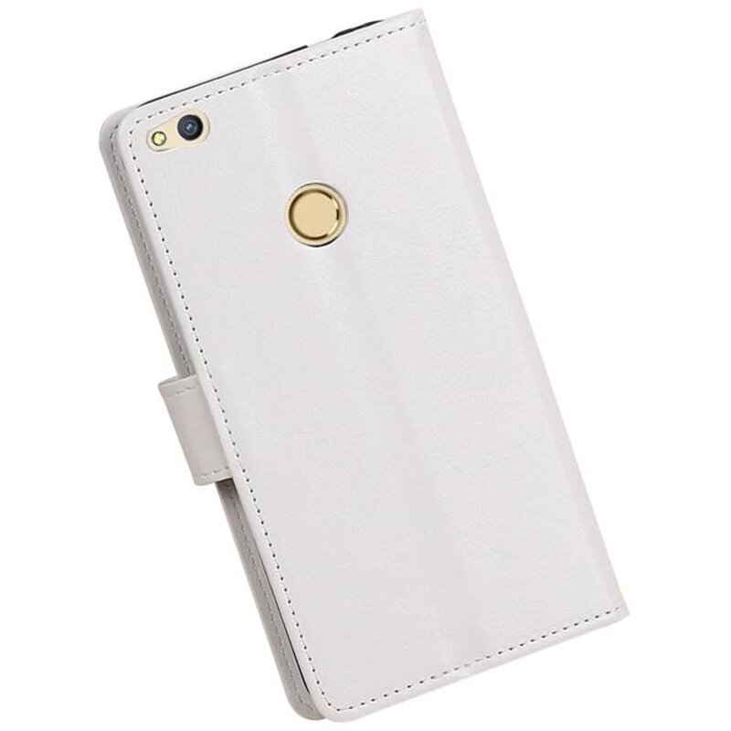 Huawei P8 Lite 2017 Portemonnee hoesje booktype Wit
