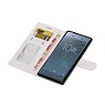 Xperia XZ1 Portemonnee hoesje booktype Wallet Wit
