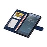 Xperia XZ1 Wallet Fall Booktype Wallet Dark Blue