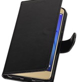 Huawei P8 Lite 2017 caja de la carpeta Booktype Negro