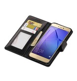 Huawei P8 Lite 2017 Portemonnee hoesje booktype Zwart