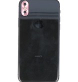 cubierta de la cámara para el iPhone X Negro