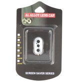 MF Glass Funda para cámara para iPhone X Plata