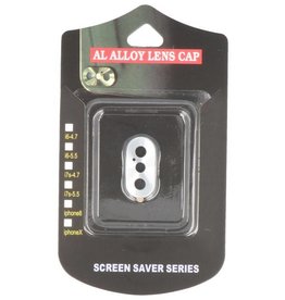 MF Glass Coque de protection pour appareil photo iPhone X argent