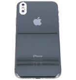 MF Glass Kameracover til iPhone X sølv