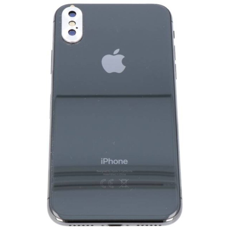 MF Glass Funda para cámara para iPhone X Plata