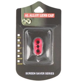 MF Glass Funda de cámara para iPhone X Roja