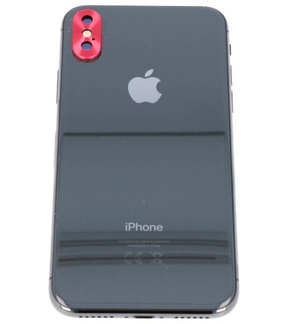 Camera cover voor iPhone X Rood