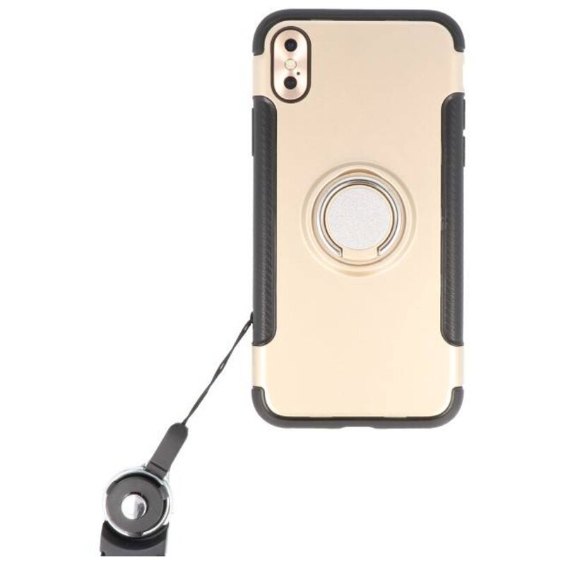 MF Glass Kameraabdeckung für iPhone X Gold-