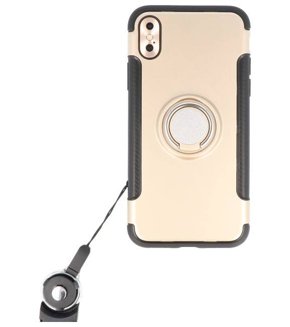 cubierta de la cámara para el iPhone X Oro