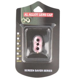 MF Glass Kameraabdeckung für iPhone X Pink