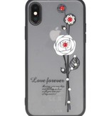 Love forever hoesjes voor iPhone X wit