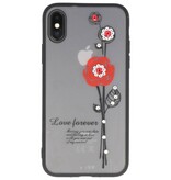 Kærlighed for evigt Case for iPhone rødt X